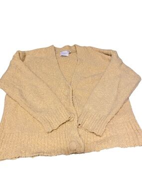 Lush Cream Open-Front Cozy Knit Cardigan